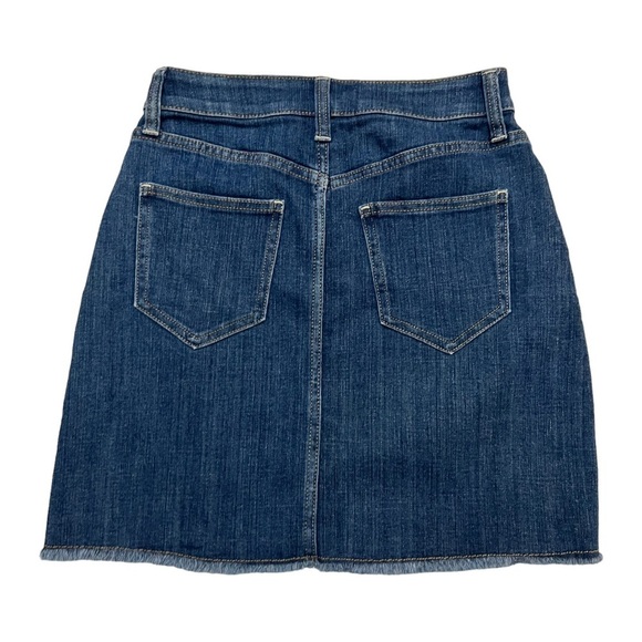 Arizona Mixed Panel Blue Denim Jeans Skirt Jrs Size 3 - Picture 9 of 9